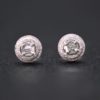 boucles or gris et diamants