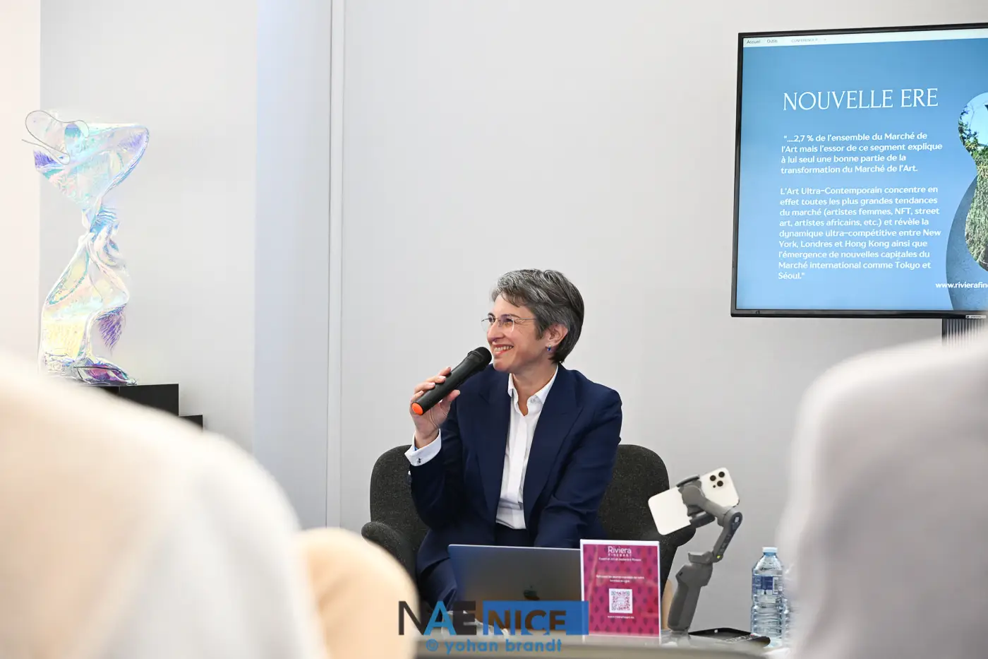 Conférence NAE Nice Art ultra contemporain et web3 - Crédit photo @yohanbrandt